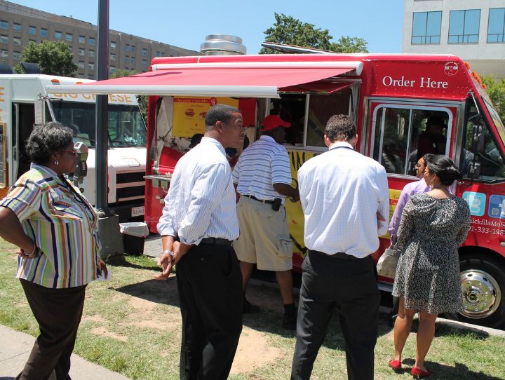 Food Trucks Serving Street Food With A Side Of Placemaking Msu