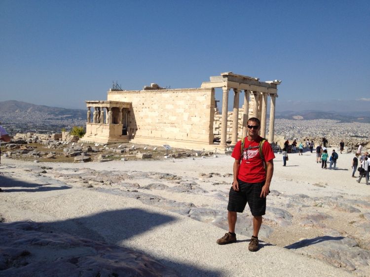 Temple on the Acropolis - Greece