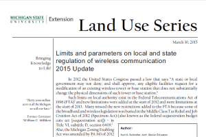 Limits and parameters on local and state regulation of wireless communication