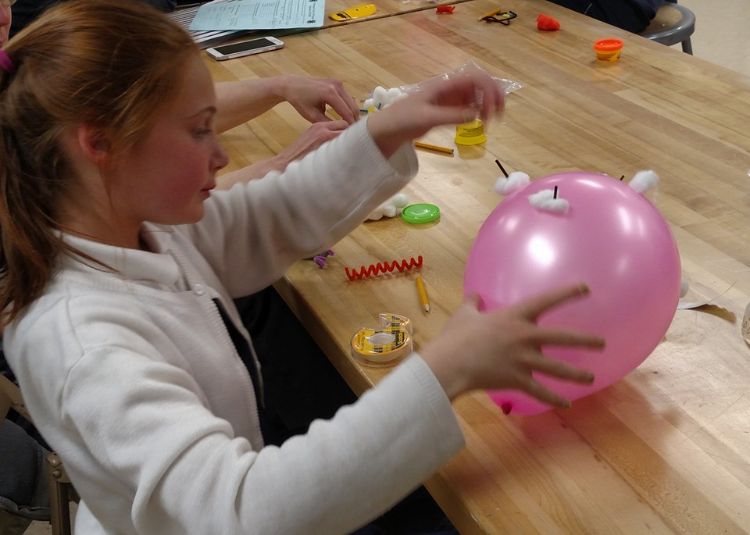 Youth explore pathogens through the Animal Science Anywhere lesson, “What is a Pathogen?” Photo: Cheboygan County 4-H