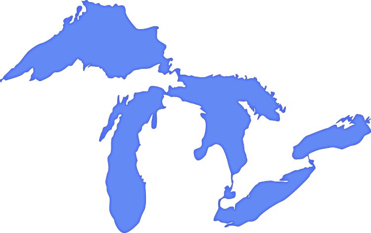 The Great Lakes image.