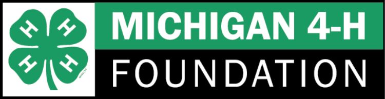 Michigan 4-H Foundation logo with 4-H clover emblem