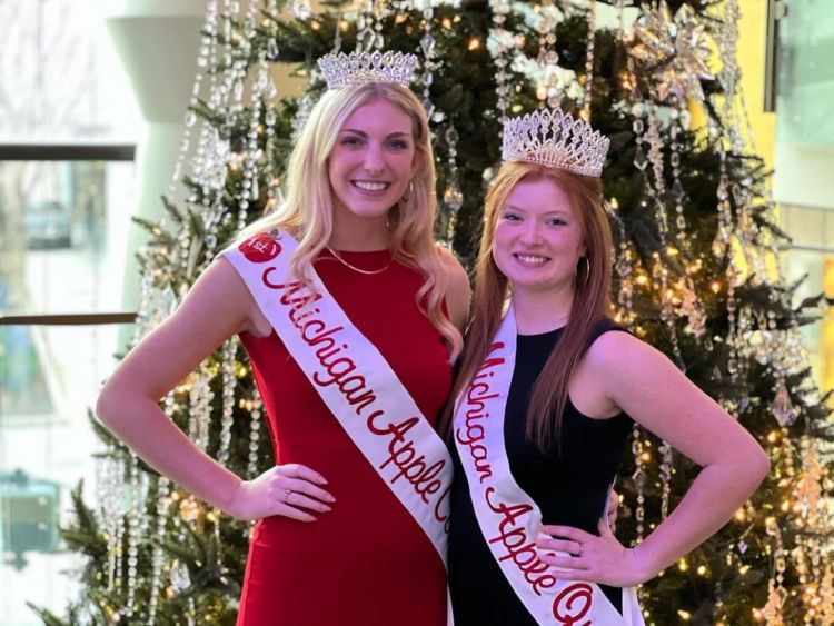 HORTICULTURE UNDERGRADUATE KELLEY CHASE CROWNED 2024 MICHIGAN APPLE QUEEN