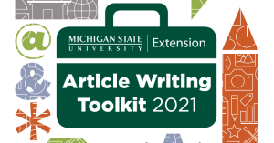 MSU Extension Article Writing Toolkit D2L Course
