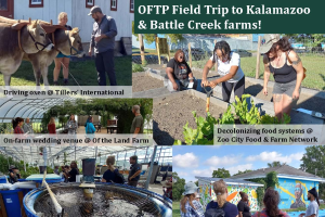 Visit 26 innovative farms with new farmers in the MSU Organic Farmer Training Program