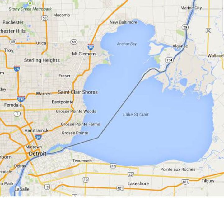 Lake St. Clair A great North American fishing destination MSU Extension