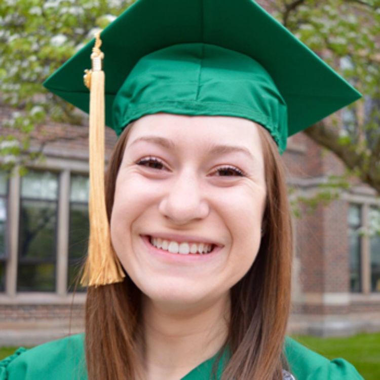 Christina Ignasiak, a recent MSU graduate and recipient of the 2016 AICP Outstanding Student Award