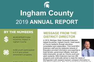 Ingham County Annual Report: 2019-20