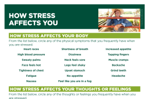How stress affects you