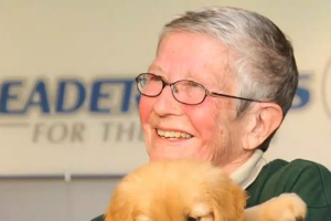 Michigan 4-H and Leader Dogs for the Blind celebrate the legacy of Nan Nellenbach with re-launch of 4-H Leader Dog Program