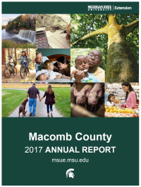 Macomb County Annual Report Cover 2017-18