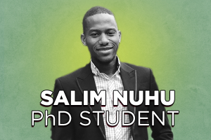 Grad Spotlight: Salim Nuhu