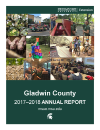 Cover of the Gladwin County Annual Report
