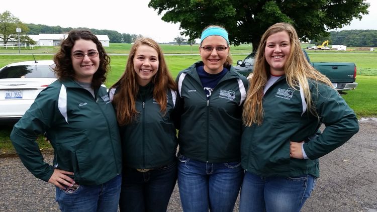 Four Michigan 4-H members compete on the national stage at the National 4-H Dairy Cattle Judging Contest on Oct. 3, 2016 in Madison, Wisconsin.