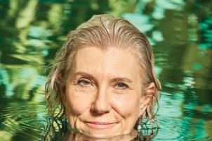 Joan Rose in the water