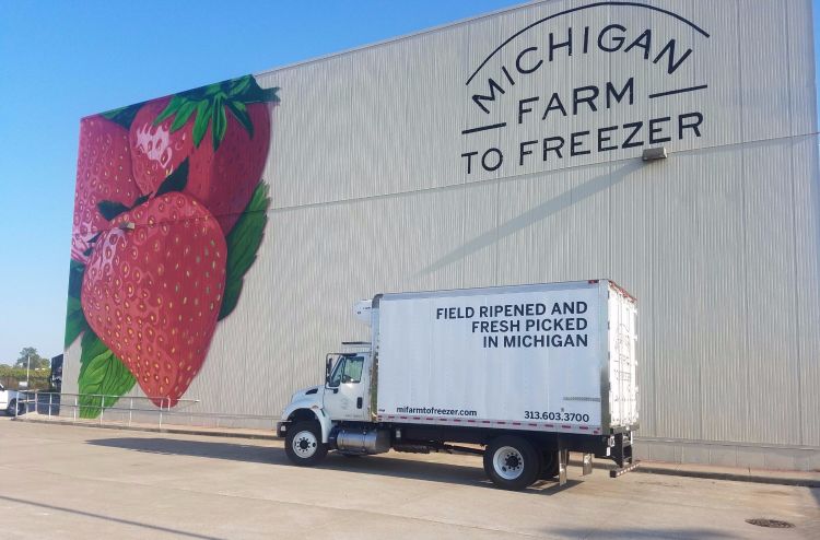Michigan Farm to Freezer, one of ten 2018 Value-added grant recipients Photo https://mifarmtofreezer.com/
