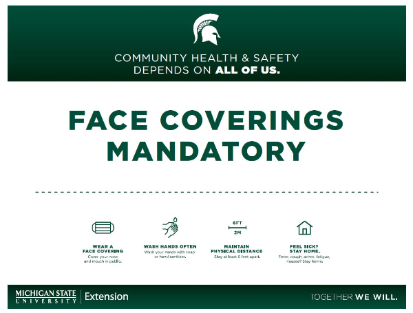 Thumbnail of mandatory mask sign.