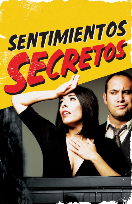 The cover of the Spanish-language fotonovela. Shows a woman and man underneath the title, 