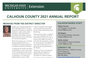 Calhoun County Annual Report 2021