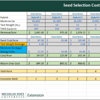 Screenshot of seed selection tool