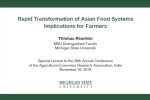 Rapid Transformations of Asian Food Systems - VIDEO