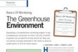 Basics of Monitoring: The Greenhouse Environment