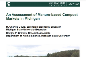 An Assessment of Manure-based Compost Markets in Michigan