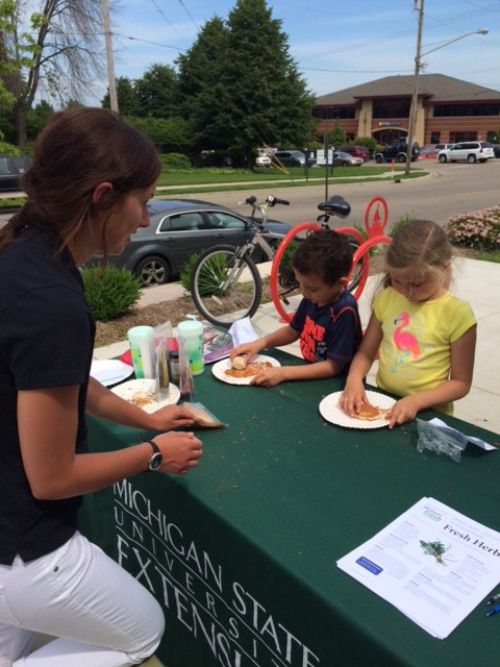 MSU Extension Power of Produce summer 2015 activity. | Michigan State University Extension