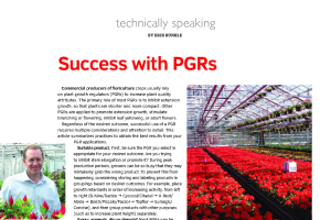 Success with PGRs