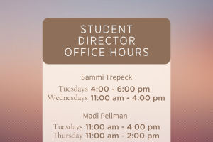 Spring 2022 Student Director Office Hours