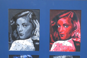 Color Study Project: Bacall and Humphrey