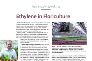 Ethylene in floriculture