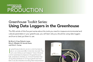 Using Data Loggers in the Greenhouse