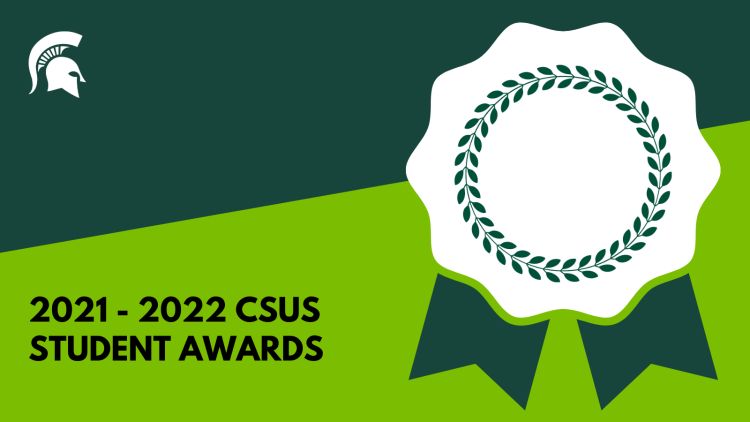 2021 - 2022 CSUS Student Awards graphic