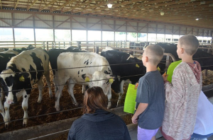 Consumers gain knowledge and trust at the MSU Beef Center Breakfast on the Farm event