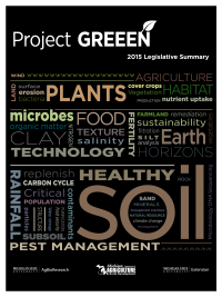 2015 Project GREEEN Legislative Summary Cover