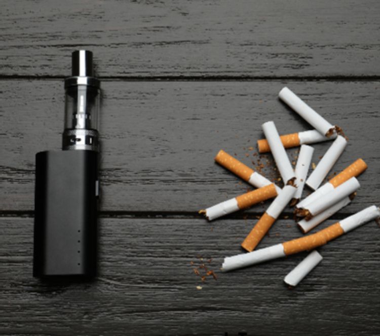 Cigarettes and an electronic-cigarette device