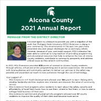Cover of 2021 Annual Report