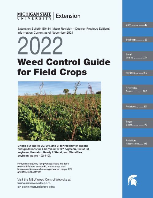 Cover of Weed Control Guide for Field Crops