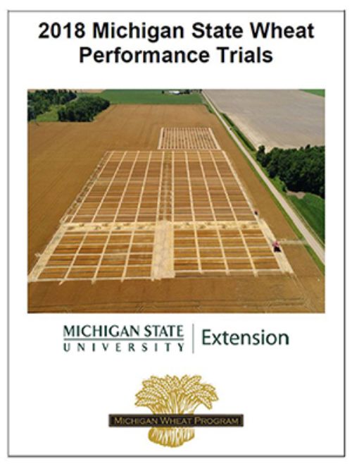 Wheat performance trials.