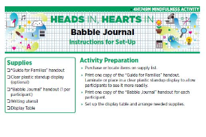 Heads In, Hearts In: Babble Journal