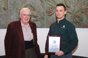 Michigan Sea Grant Extension educator Dan O’Keefe receives Dr. Howard A. Tanner Award