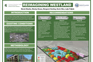 Westland Mall Plan Executive Summary and Poster