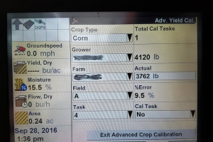 Learn how to calibrate your yield monitor