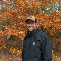 Headshot of Patrick Mohney, 2022-23 Weyerhaeuser Fellow.