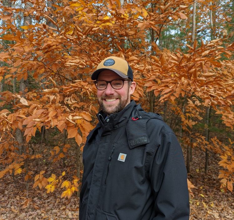 Headshot of Patrick Mohney, 2022-23 Weyerhaeuser Fellow.