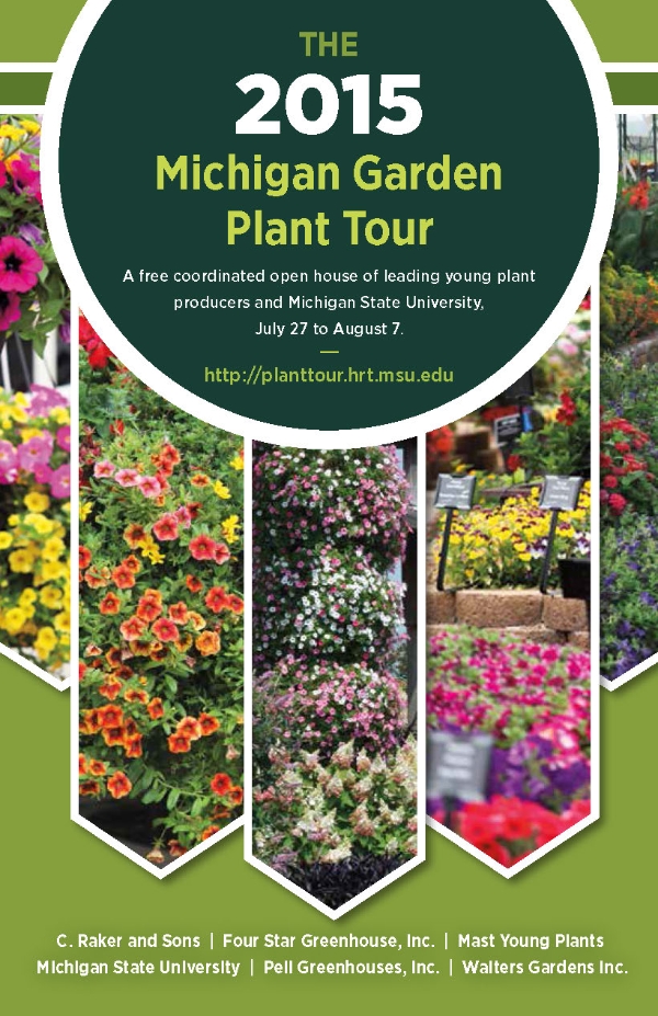 Michigan Garden Plant Tour best performing annuals shared at Greenhouse