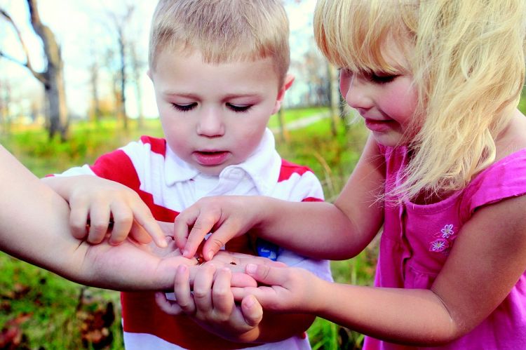 We can use children's natural curiosity to encourage their skills as budding scientists. Photo credit: Pixabay.