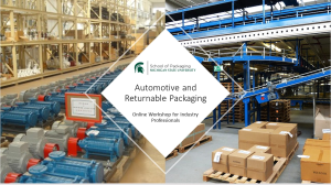 Automotive and Returnable Packaging Online Workshop for Industry Professionals