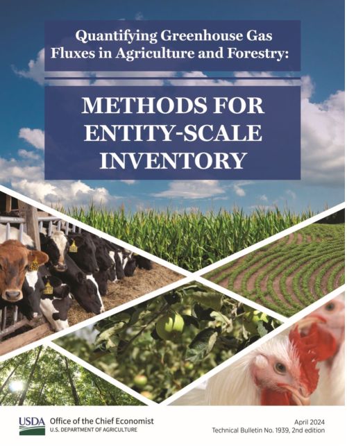 Cover photo of USDA’s Quantifying Greenhouse Gas Fluxes in Agriculture and Forestry: Methods for Entity-Scale Inventory: Managed Forest Systems chapter.